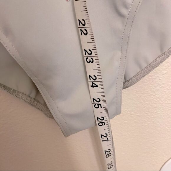 Weissman solo custom Dance costume gray Long Poet Sleeve Leotard MT11817 SA - Picture 8 of 12